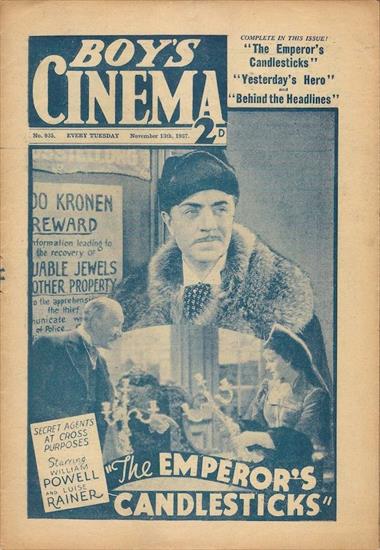 1937.Świecznik królewski - The Emperors Candlesticks - ec-boys-cinema-1937.jpg