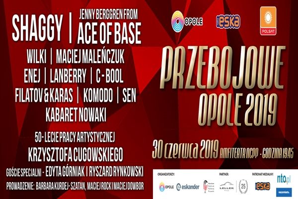     PRZEBOJOWE OPOLE 2019 - Przebojowe Opole 2019  Jedziemy na Wakacje.jpg