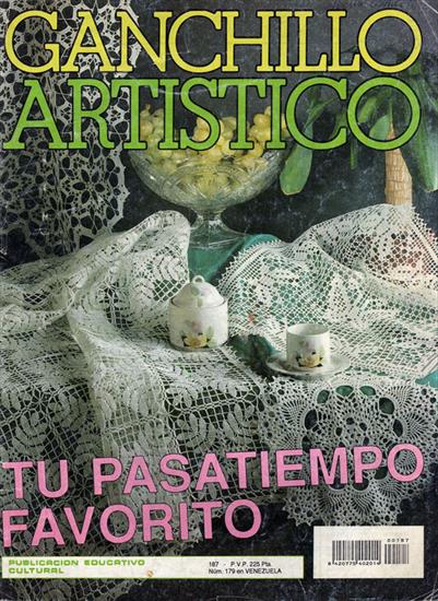 Szydełko - czasopisma - Wenezuela - Ganchillo Artistico Nr 187.jpg